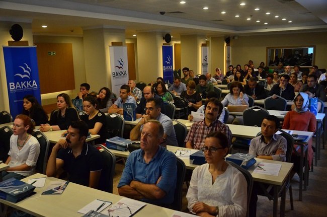 BAKKA HİZMET BİNASINDA EĞİTİM TOPLANTISI DÜZENLENDİ (İHA/ZONGULDAK-İHA)