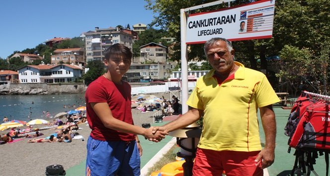 Yıllar sonra cankurtaranını bulup teşekkür etti