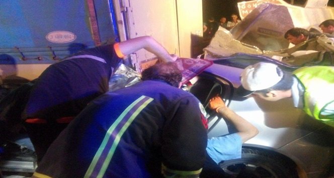 Zonguldak’ta trafik kazası 1 ölü 1 yaralı