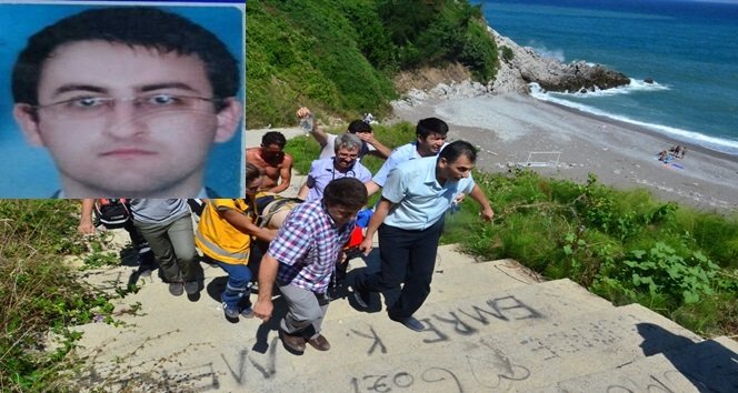 Zonguldak’ta bir avukat denizde boğulma tehlikesi geçirdi