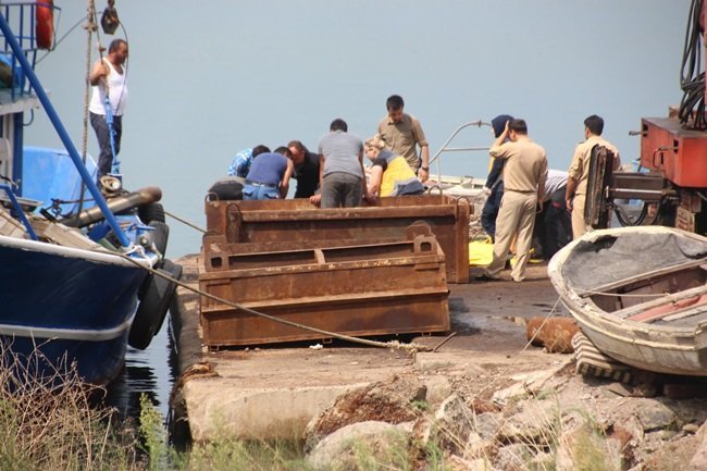 ZONGULDAK'IN EREĞLİ İLÇESİNDE 3 GÜN ÖNCE DENİZDE KAYBOLAN SERHAT ULUDAĞ'IN CESEDİ BULUNDU. (VEDAT KILIÇ/ZONGULDAK-İHA)