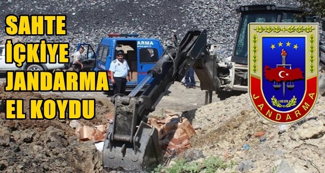 Göbü Köyü’nde Sahte İçki Ele Geçirildi