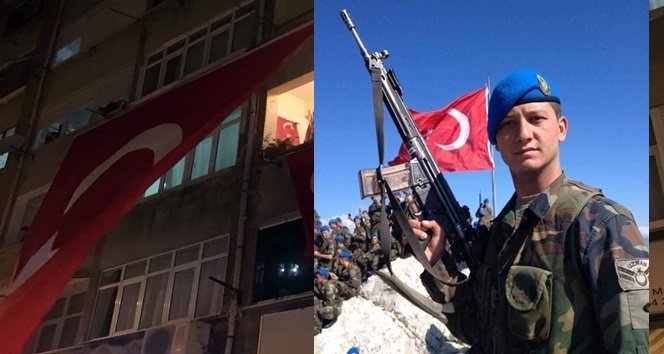 3 ay önce göreve başlayan uzman çavuş şehit oldu