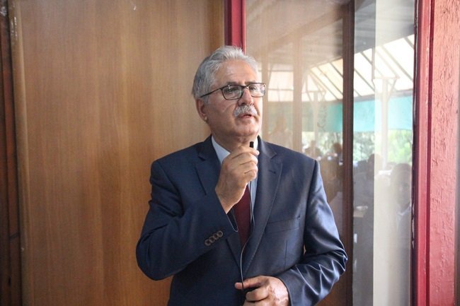 KDZ. EREĞLİ KAYMAKAMI NAZIM MADENOĞLU BAYRAMLAŞMA PROGRAMINDA BİRLİK VE BERABERLİK MESAJLARI VERDİ. (VEDAT KILIÇ/ZONGULDAK-İHA)