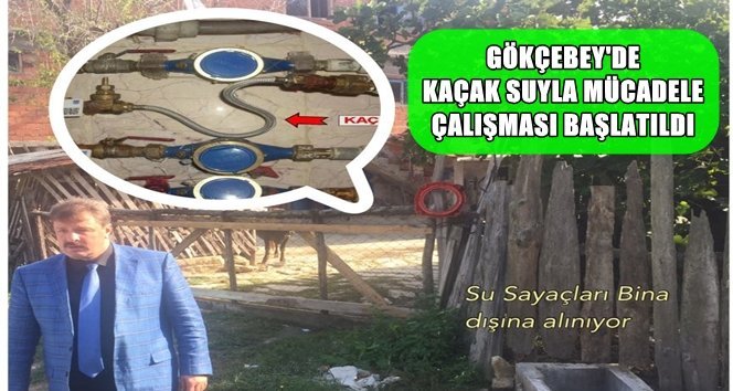 Kaçak Su Kullanımını Önleme Çalışması  Başlatıldı