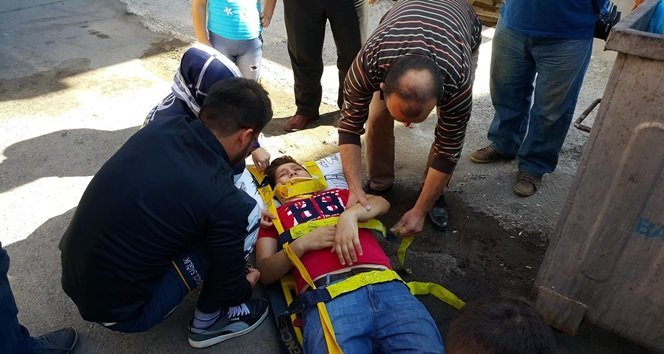 78 yaşındaki sürücü 12 yaşındaki çocuğa çarptı