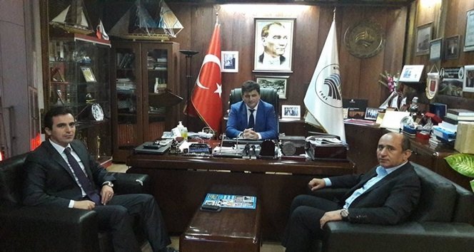 Kaymakam Karakaya, Başkan Şahin’i ziyaret etti