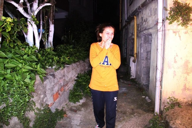 GÜLÇİN KORKUT 2 ÇOCUĞUNUN BABASI İLKER KORKUT'UN KENDİSİ İLE BARIŞMAK İÇİN BAŞVURDUĞU YÖNTEMİ GÖRÜNCE DUYGUSAL ANLAR YAŞADI. (VEDAT KILIÇ/ZONGULDAK-İHA)