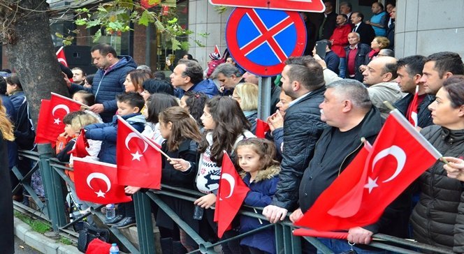 ZONGULDAK’TA, 29 EKİM CUMHURİYET BAYRAMI DOLAYISIYLA KUTLAMALAR YAPILDI. (SERTAÇ ÖZDEMİR/ZONGULDAK-İHA)