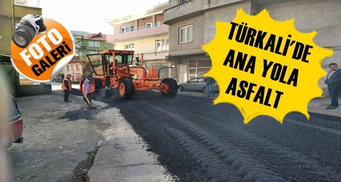 Karayollarından Türkali’ye Asfalt Çalışması