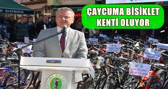 Kantarcı 34 personeline bisiklet dağıttı