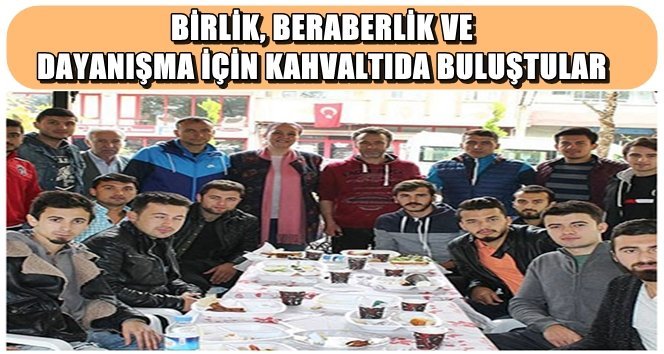 Saltukovaspor Yararına Kahvaltı Programı Düzenlendi