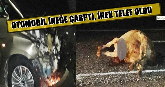 Bartın Çaycuma yolunda kaza…..