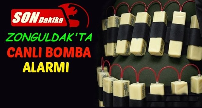 CANLI Bomba Alarmı!