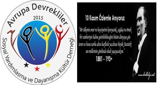 Avrupalı Devrekliler Atatürk’ü Andı