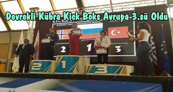 Kick Boks’da Avrupa 3.lüğü…
