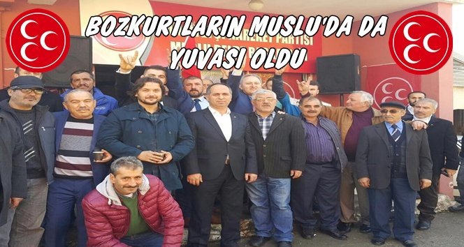 MHP Muslu Belde Teşkilatı Açıldı