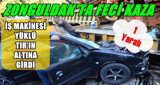 TIR’ın Altına Girdi; 1 Yaralı