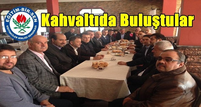 Sendika Üyeleri Kahvaltıda Bir Araya Geldi