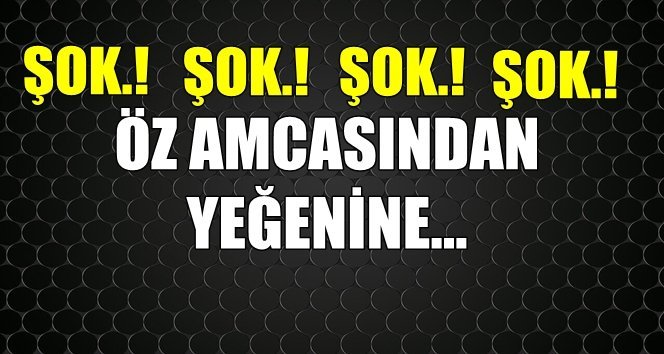 Amca’dan Öz Yeğenine….