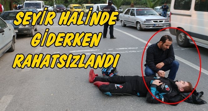 Kurye Evinde İlacını Unutursa…