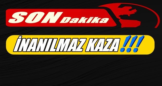 Türkali’de Motosiklet Öyle Birşeye Çarptı ki.!