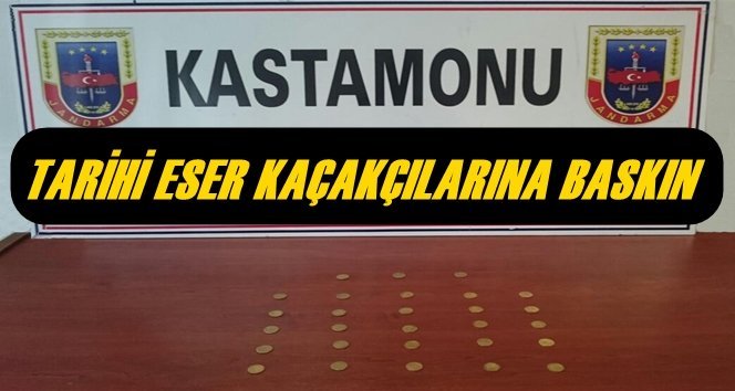 28 Adet Altın Sikke Ele Geçirildi