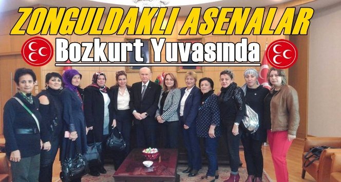 MHP İl Kadın Kolları Genel Merkez’de