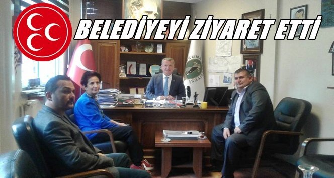 MHP Çaycuma Teşkilatı Kantarcı’yı Ziyaret Etti