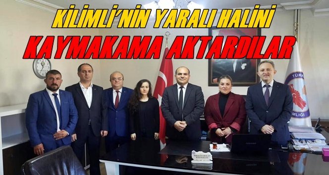 Kilimli MHP’den Kaymakam Özarslan’a Ziyaret