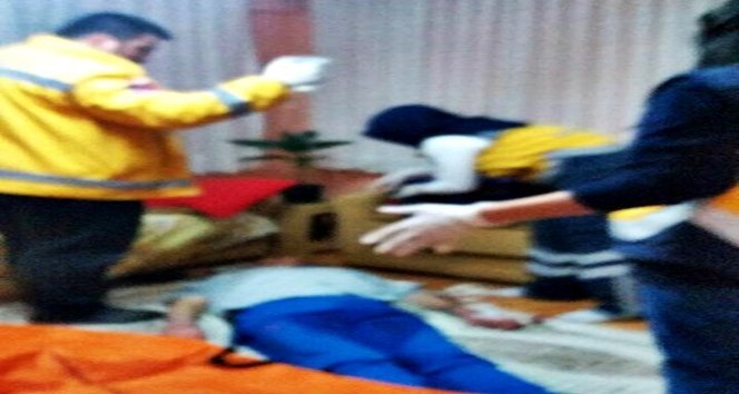 ŞEKER KOMASINA GİREN YAŞLI ADAM DÜŞEREK YARALANDI (MEHMET SALMAN KASTAMONU İHA) (MEHMET SALMAN/KASTAMONU-İHA)