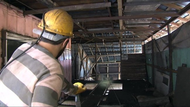 ZONGULDAK'TA MADEN İŞÇİLERİ YERİN METRELERCE ALTINDA ATATÜRK'Ü ANDILAR. (SERTAÇ ÖZDEMİR/ZONGULDAK-İHA)