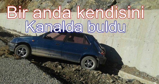 Fotoğraf çekmeye giderken kaza yaptı