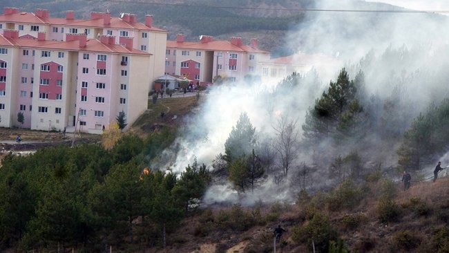KASTAMONU’DA ATEŞLE OYNAYAN ÇOCUKLAR, ORMANLIK ALANI ATEŞE VERDİ. ÇIKAN YANGINDA 5 DÖNÜM ARAZI KÜLE DÖNDÜ. (VEDAT YUNUS İKİZOĞLU/KASTAMONU-İHA)