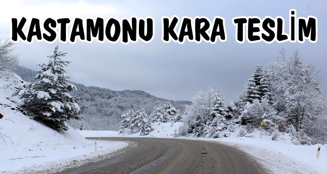 Yüksek Kesimler Beyaza Büründü