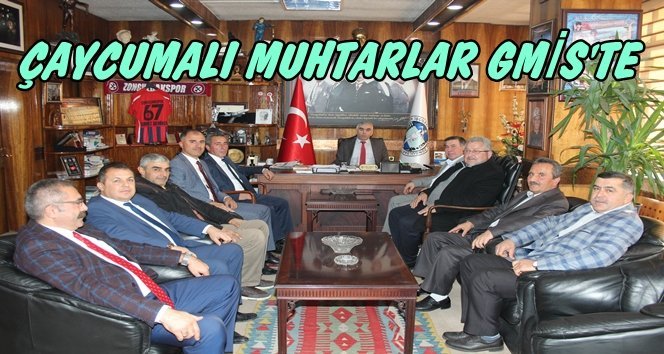 Muhtarlar Derneği Yönetimi GMİS’i Ziyaret Etti