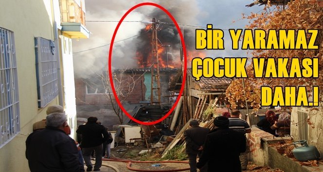 Oyun İçin Yaktıkları Ateş Evi Kül Etti