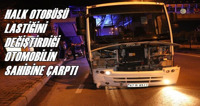 Lastiğini Değiştirirken Canından Oluyordu