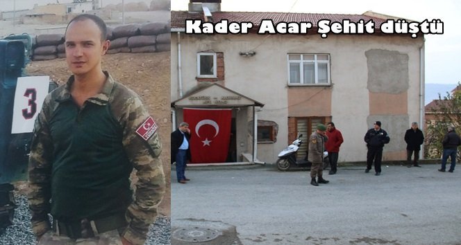 Zonguldak’a şehit ateşi düştü