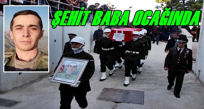 Şehit Erin Naaşı Karabük’te