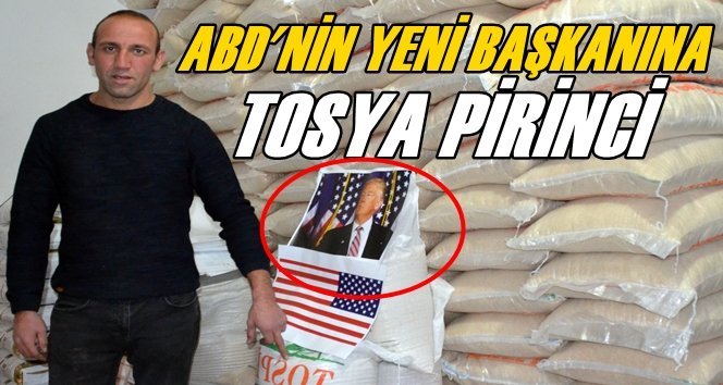 Türkiye’den ABD’ye Hediyelik Pirinç