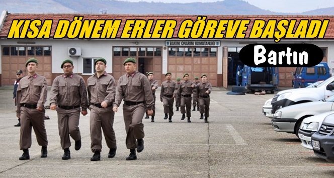 365. Kısa Dönem Erler Eğitime Başladı