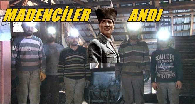 Yerin Metrelerce Altında Atatürk’ü Andılar