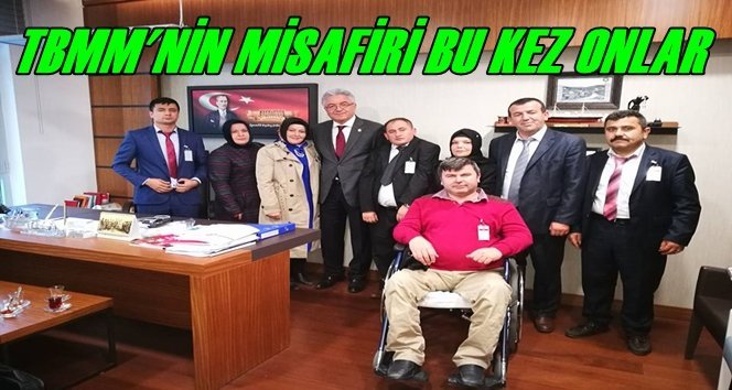 Engelliler Meclis’te Vekilleri Ziyaret Etti