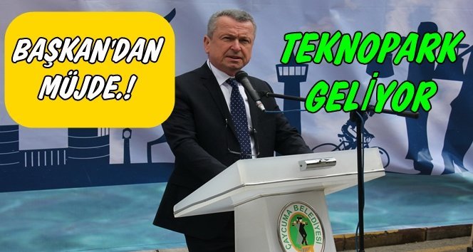 Başkan Kantarcı Çaycuma’ya teknopark kurulacağını söyledi