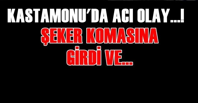 Şeker Komasına Giren Yaşlı Adam….