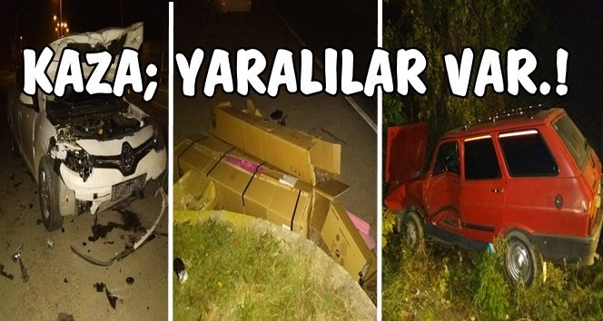 Çaycuma Ahatlı’da Trafik Kazası