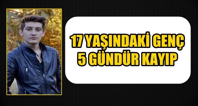 Görenler 155’i Arasın. 5 Gündür Kayıp.!