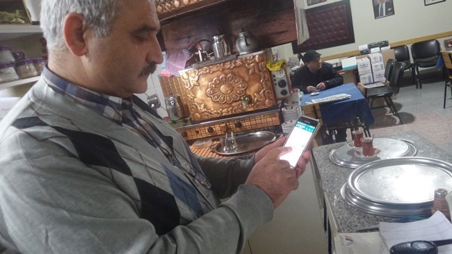 TOSYA’DA UYANIK KAHVECİ ‘’WHATSAP ÇAY İSTEME HATTI’’KURDU (SEDAT AĞACIKOĞLU/KASTAMONU-İHA)