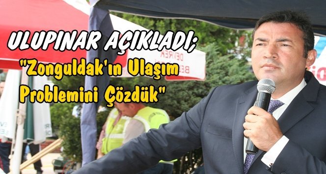 Ulupınar ulaşım yatırımları hakkında bilgi verdi